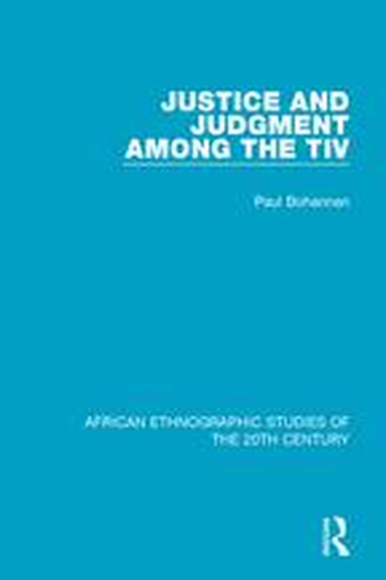 African Ethnographic Studies of the 20th Century - Justice a ... - cover