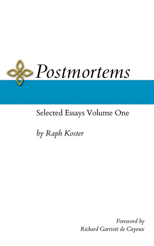 Selected Essays 1 - Postmortems - cover