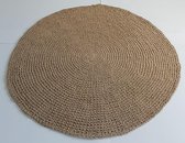 Vloerkleed Jute touw Stoer / Landelijk, 120 centimeter