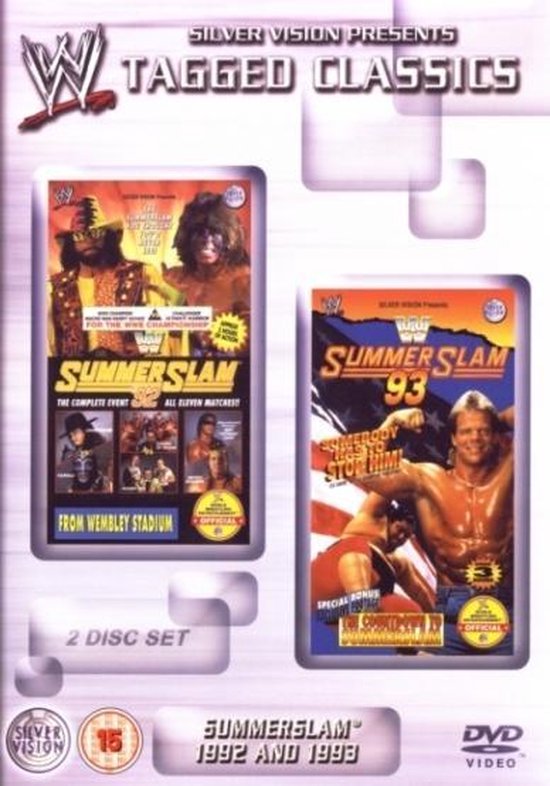 Cover van de film 'WWE - Summerslam 1992 & 1993'
