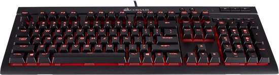 Corsair K68 Red LED Mechanisch Qwerty Gaming Toetsenbord - Cherry MX Red - Corsair