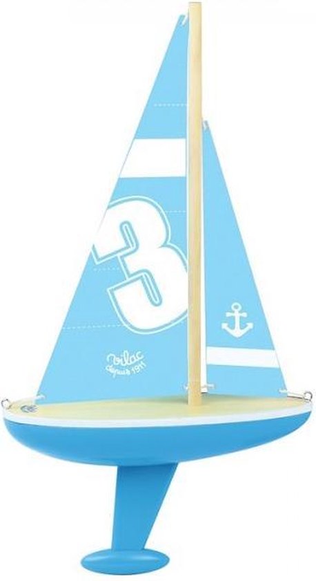 Speelgoed zeilboot XL - blauw | bol.com