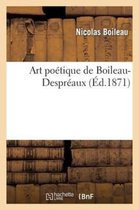 Litterature- Art Poetique de Boileau-Despreaux
