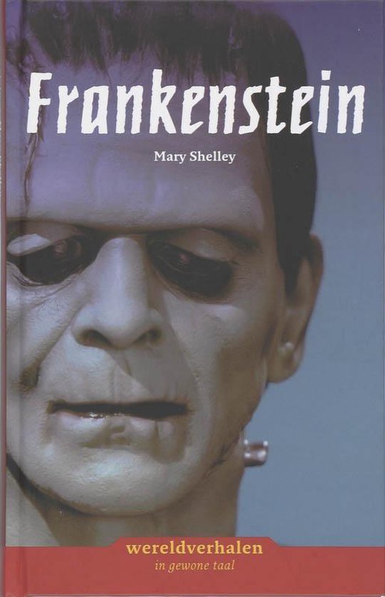 Cover van het boek 'Frankenstein' van Mary Shelley