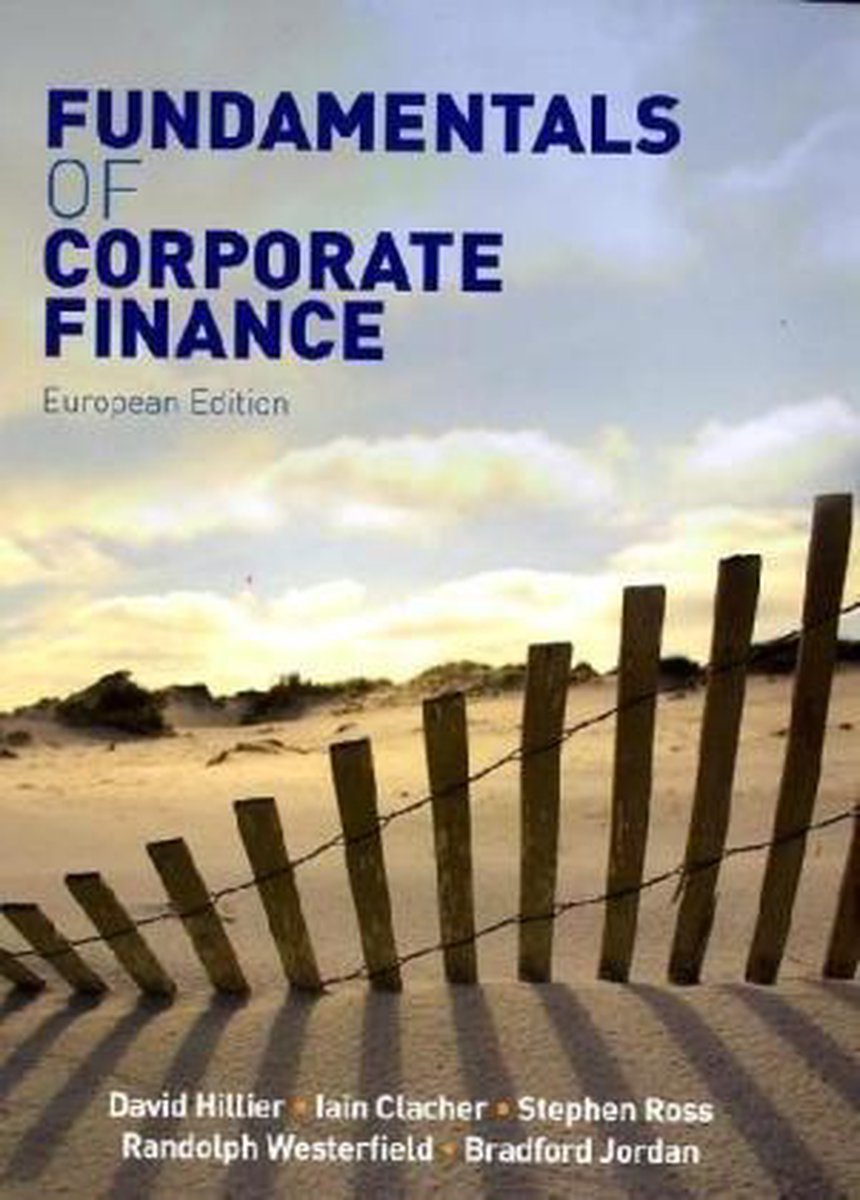 Fundamentals of Corporate Finance 9780077131364 David