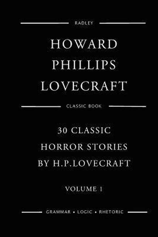 30 Classic Horror Stories By H.P.Lovecraft - Volume 1 - cover