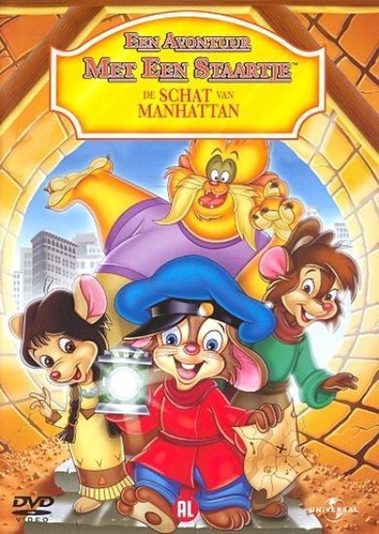 Cover van de film 'Fievel - Schat Van Manhattan'