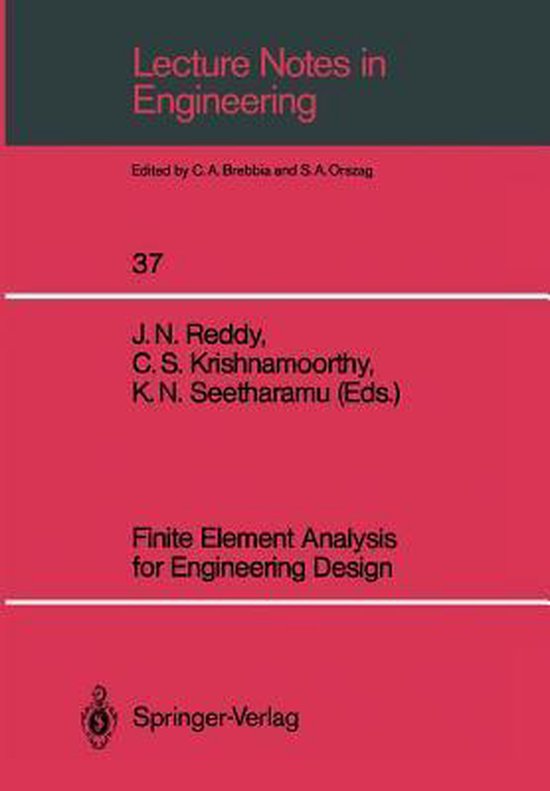 Finite Element Analysis for Engineering Design - cover
