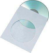 Benza CD-DVD - Papieren Sleeves - Cover - Zakje - 100 stuks - Zelfklevend
