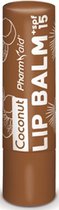 Pharmaid Wellness Treasures lippenbalsem Coconut SPF15. 5,5 gr. | 100% Natuurlijke Lipverzorging | Sun Care met kokos