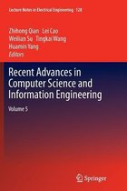 Recent Advances in Computer Science and Information Engineering