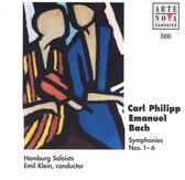 C.P.E. Bach: Symphonies no 1-6 / Klein, Hamburg Soloists