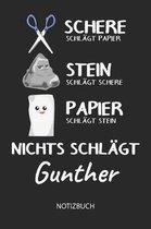 Nichts schl gt - Gunther - Notizbuch