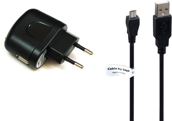 2,1A oplader - stekker. 1 m Micro-USB kabel, geschikt voor JBL. | bol.com