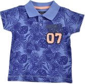 Blue Seven Jongens Poloshirt - kobalt blauw - Maat 62