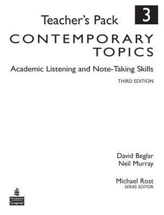 Contemporary Topics 3 9780136005131 David Beglar Boeken