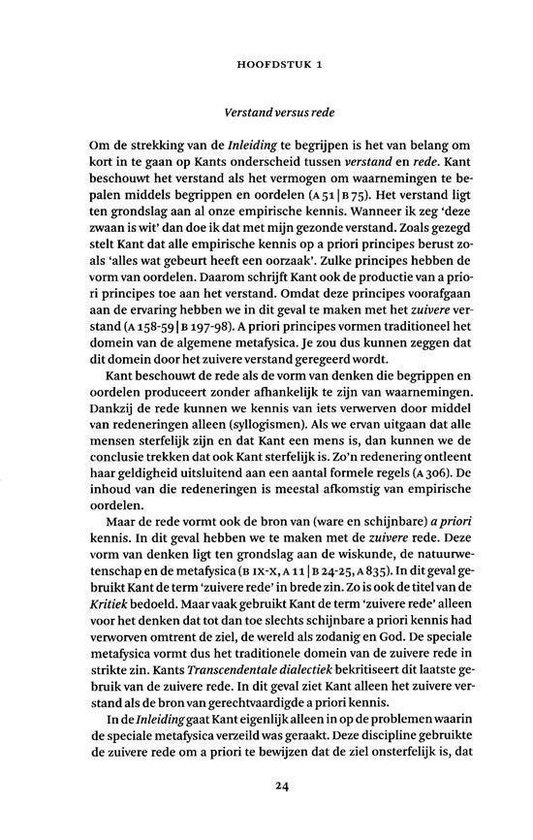 Tekstpagina met 24 op de onderkant. Hoofdstuk 1.