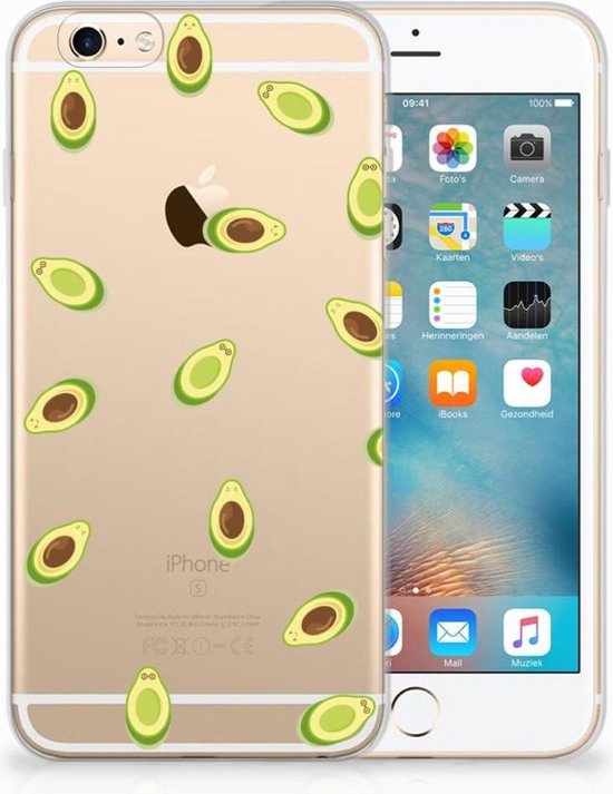 Siliconen Case Geschikt voor iPhone 6 | 6S Avocado