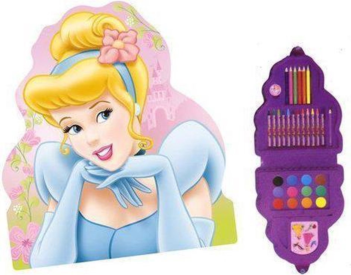 Princess Kleurkoffer 36 Dlg.
