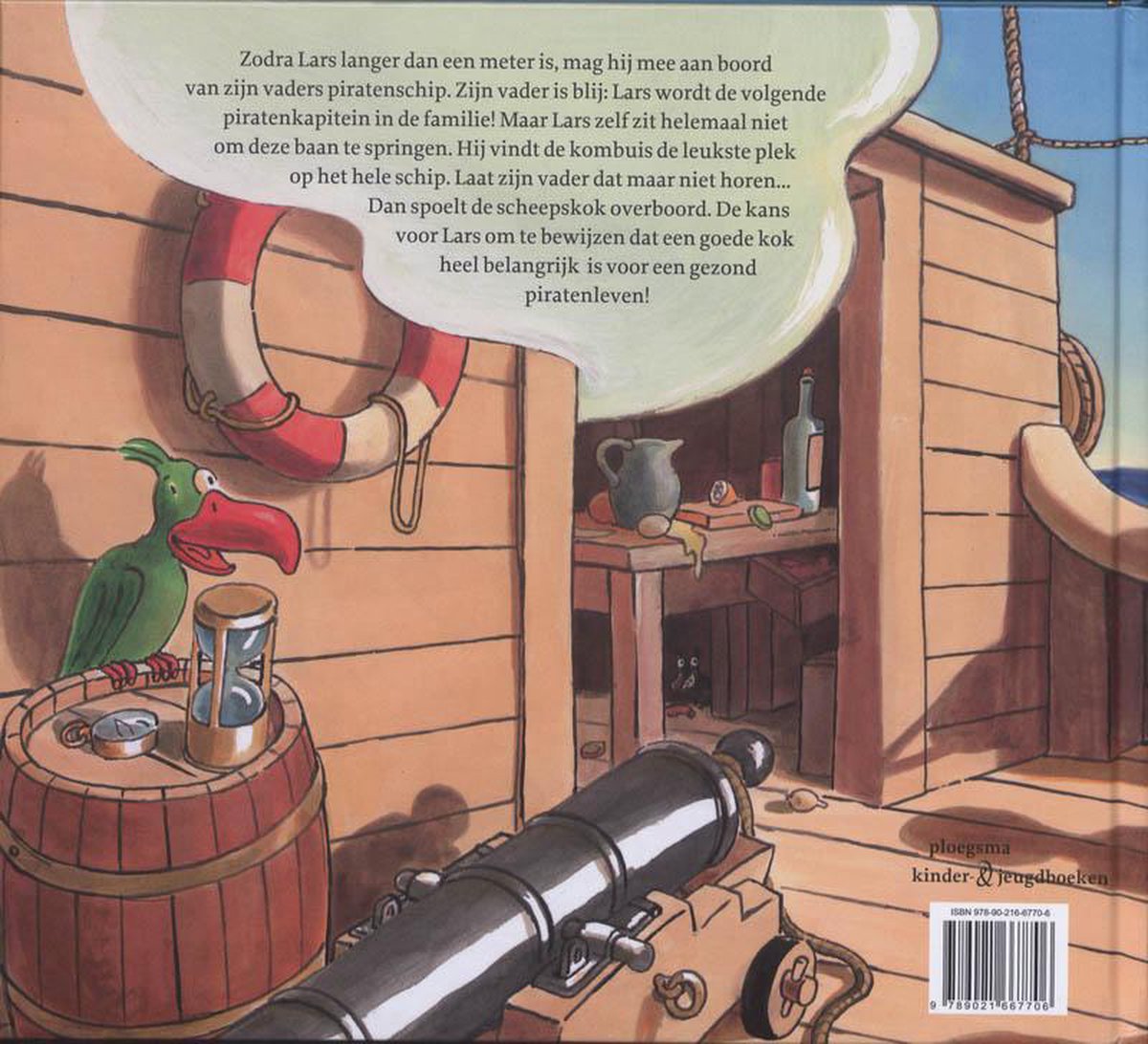 Piraat Lars - back cover