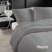 Papillon Madrid - dekbedovertrek - lits-jumeaux - 240 x 200/220 - Grijs