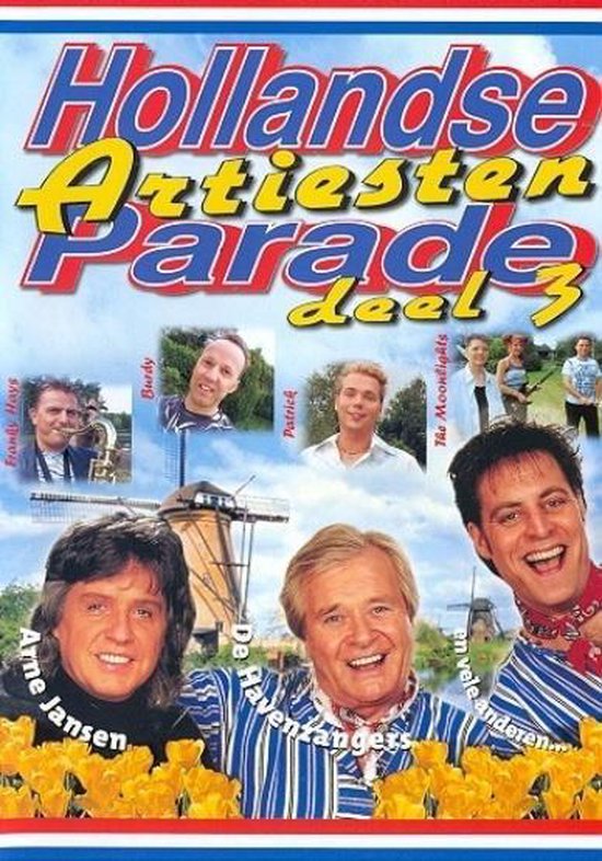 Cover van de film 'Hollandse Artiesten Parade 3'