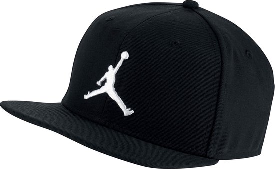 Nike Jordan Pro Jumpman Snapback Unisex Sportcap -  Black/Black/Black/(White) | bol.com