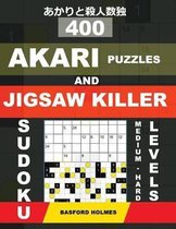400 Akari puzzles and Jigsaw killer sudoku. Medium - hard levels.