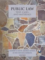 LL106 Public Law - Cheat Sheet covering All Units, Lectures, and Reading (First)