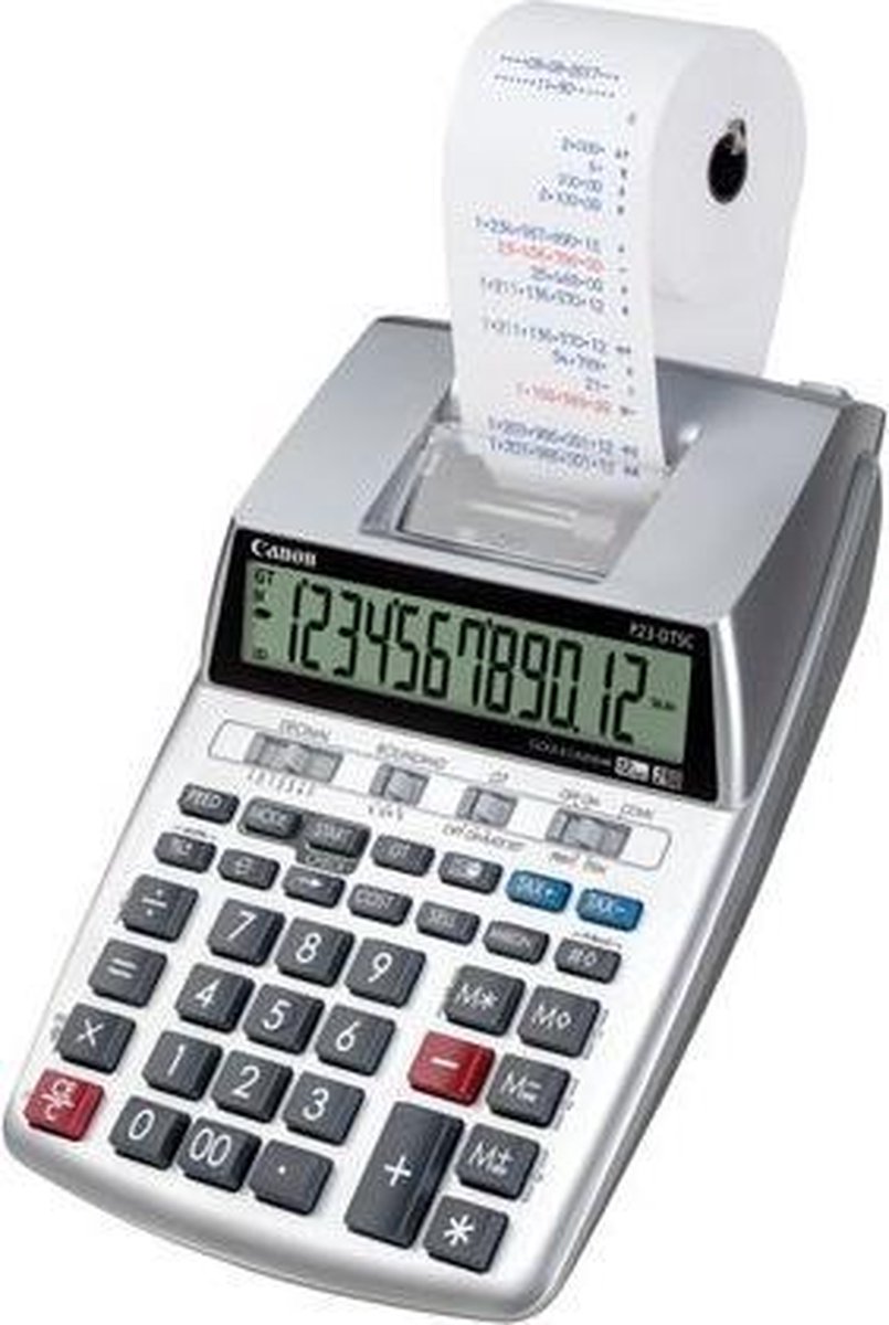 Canon P1-DTSC II Telmachine Draagbaar 12-Cijferig Zilver