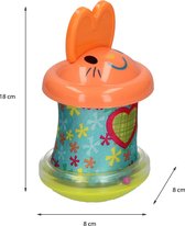 Playskool Wiebelkonijn voor Babys vanaf 3 Maanden 15x8x18cm - Oranje | Babyspeelgoed | Motorische ontwikkeling | Baby Motoriek