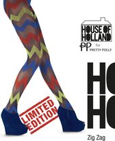 House of Holland for Pretty Polly - Panty - Zig Zag - Multi Color - One Size