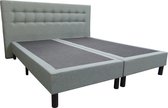 Slaaploods.nl Sofia - Boxspring Zonder Matras - 140x200 cm - Grijs