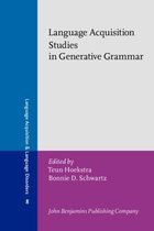 Boek cover Language Acquisition Studies in Generative Grammar van 