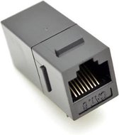 CAT6 Connector Plug - Stekkerplug - CAT6 Connector - UTP Kabel - RJ45 - Internetkabel - Netwerkkabel - Zwart