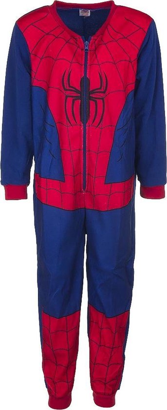 Spiderman onesie maat 110/116, Ultimate Spider-Man pyjama pak | bol.com
