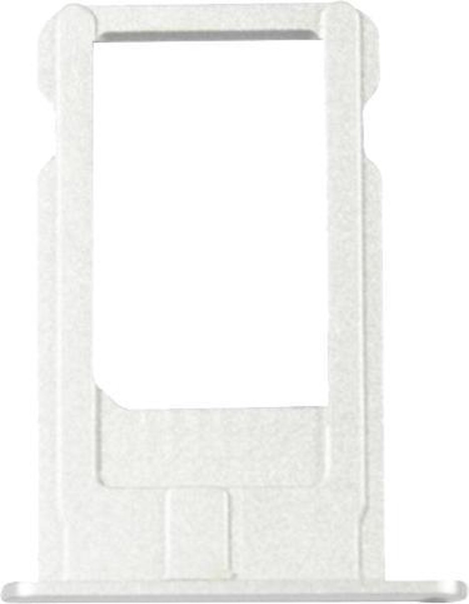 Replacement Sim Holder for Apple iPhone 6 Plus Silver OEM