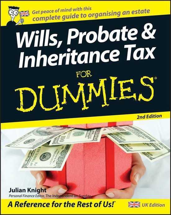 Wills, Probate, & Inheritance Tax for Dummies - cover