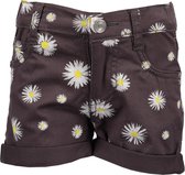 Blue Seven - Short - Antraciet Grijs met Margrieten - Maat 116