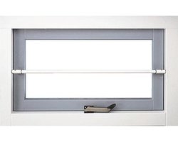 Secubar montagenokken WIT in de dag type twist voor RVS stang