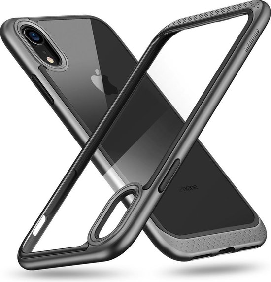 Effectiviteit voorbeeld Regeneratie iPhone XR bumper hoesje ESR Hoop Lite – 2 lagen bescherming & extra  bescherming voor... | bol.com