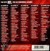 100 Hits Rtl - Des 50  Dernieres Annees/5cd Box