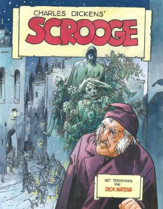 Boek cover Scrooge van Charles Dickens