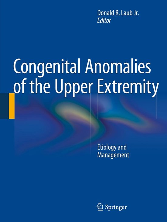 Congenital Anomalies of the Upper Extremity - cover