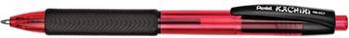 Pentel Kachiri balpen van 07 mm rood - 1 stuk
