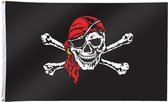 Gevelvlag (90x150cm) Piraat