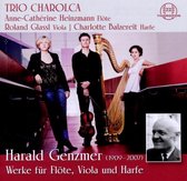 Harald Genzmer: Werke für Flöte, Viola und Harfe