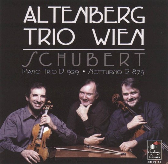 Schubert: Piano Trio in Eb major, Notturno / Altenberg Trio Wien