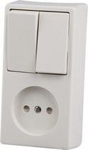 Berker Opbouw Combi Serie - 4 mm