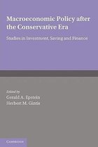 Macroeconomic Policy after the Conservative Era